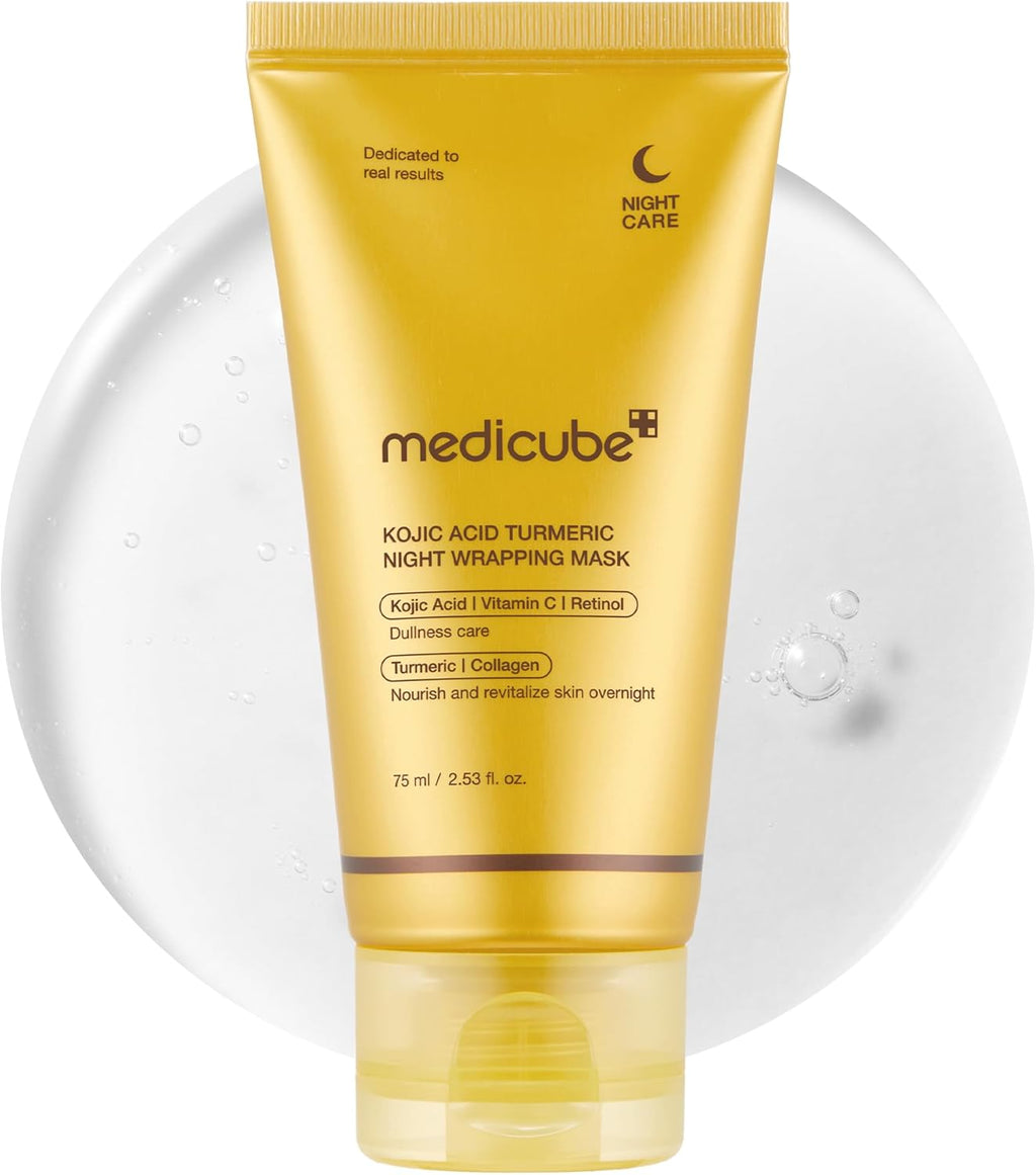 Medicube Kojic Acid Turmeric Night Wrapping Peel Off Mask 75mL [Free shipping]